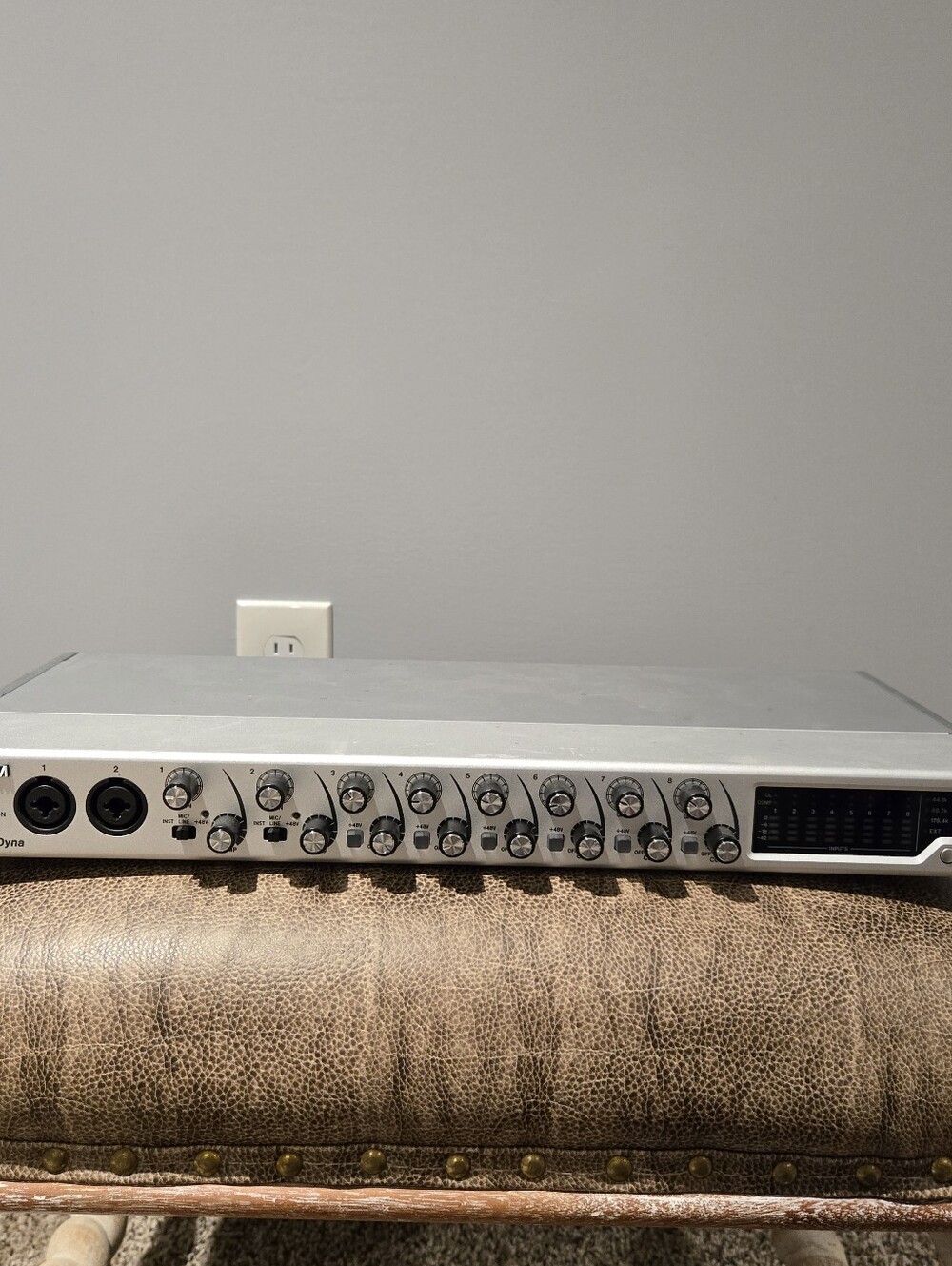 Tascam SERIES 8p Dyna 8-Channel Mic Preamp PRO AUDIO - No Cord